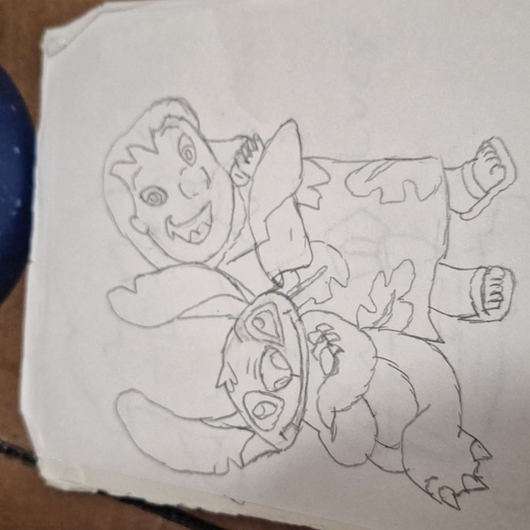 Hand drawn Disney characters - Picture 5 of 6